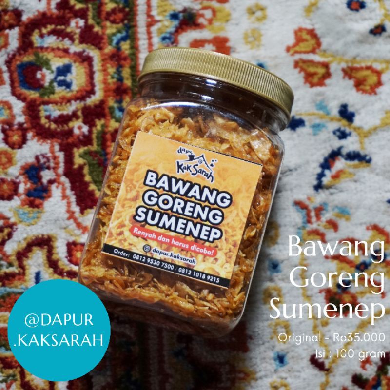 

Bawang Goreng / Bagor Renyah Sumenep