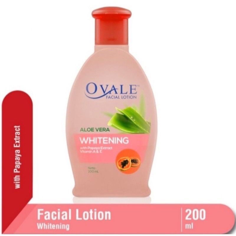 Ovale Facial Lotion Pure Bright Whitening Papaya/BPOM