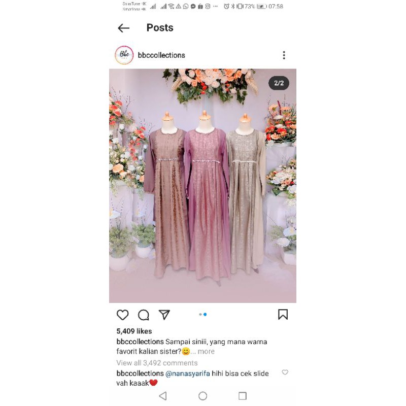 NAJMA EXCLUSIVE ABAYA by BBC