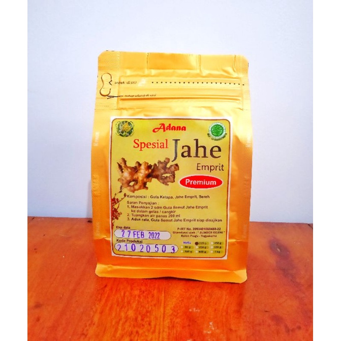 

Gula Semut Jahe Emprit Premium 180gr