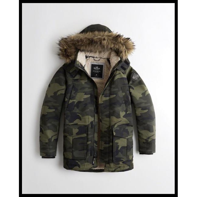 hollister coastal trail parka