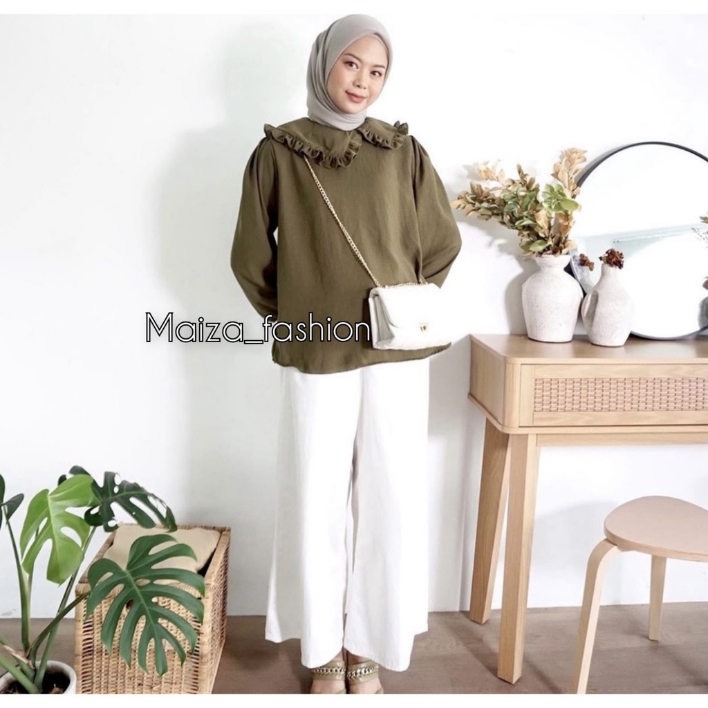 DEWIA BLOUSE // BLOUSE WANITA TERBARU