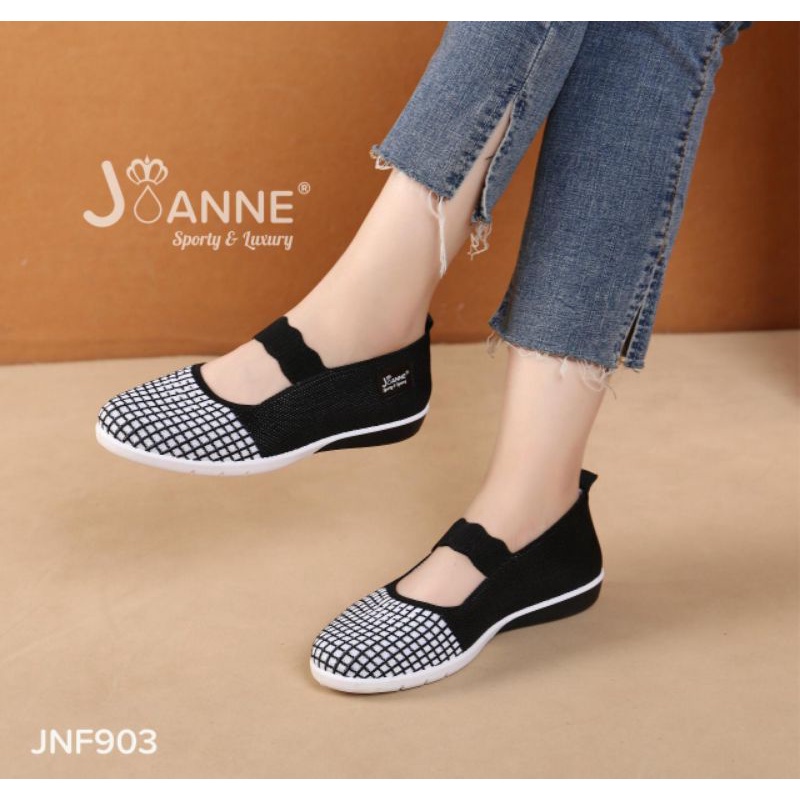 JOANNE Flyknit Flats Shoes JNF903 [ORIGINAL BRAND]