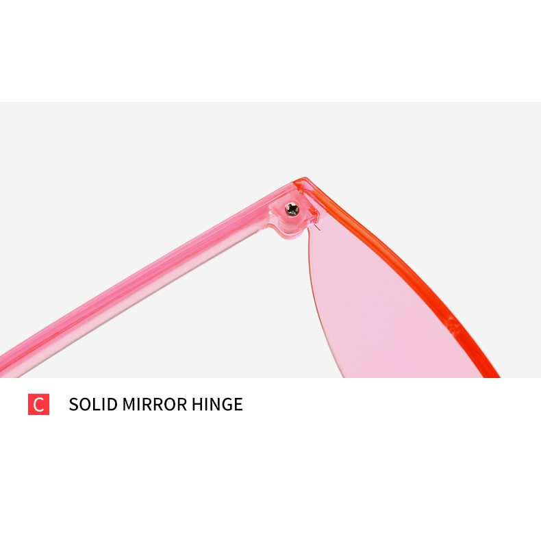 [BISA COD] KACAMATA HITAM FASHION WANITA PRIA TRANSPARAN TANPA FRAME JELLY CANDY YOUTUBER KPOP-5