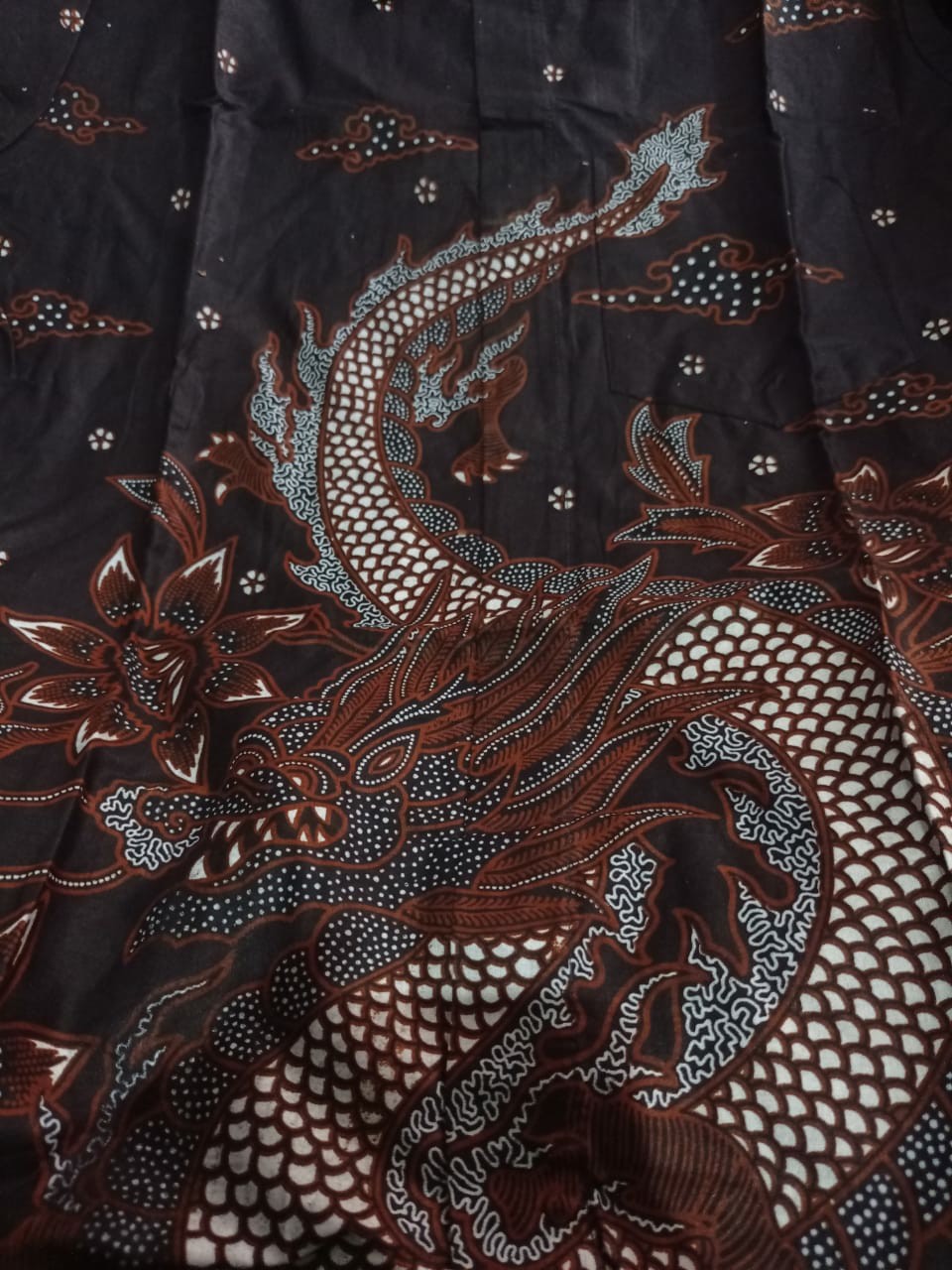 Kemeja Batik Lengan Panjang Size M L Xl Xxl