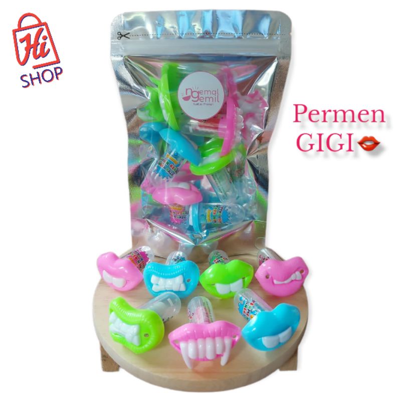 

Permen Gigi Permen Keras Aneka Rasa Bentuk Gigi Lucu Warna Warni Kualitas Premium