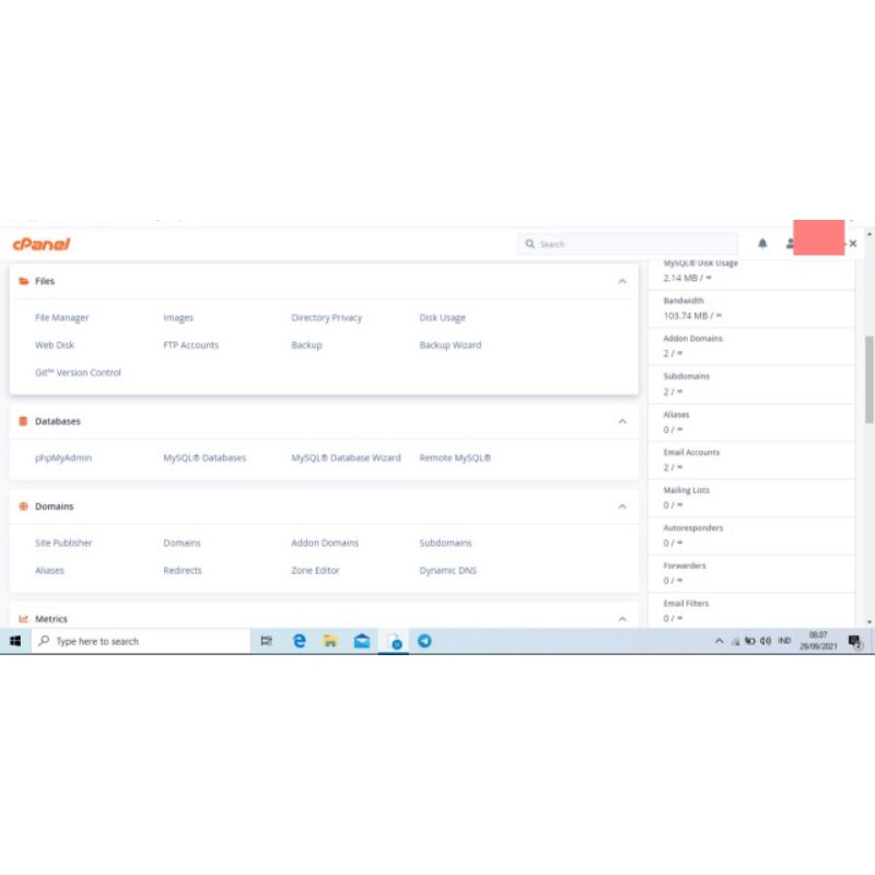 Hosting Unlimited Perbulan 20k
