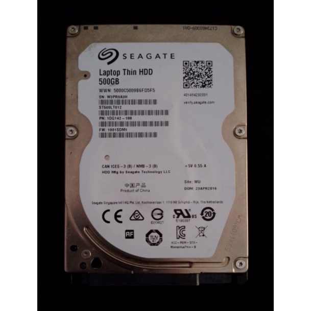 Hardisk internal laptop 500 gb seagate / Hardisk internal 500 gb laptop / HDD internal laptop 500 gb seagate