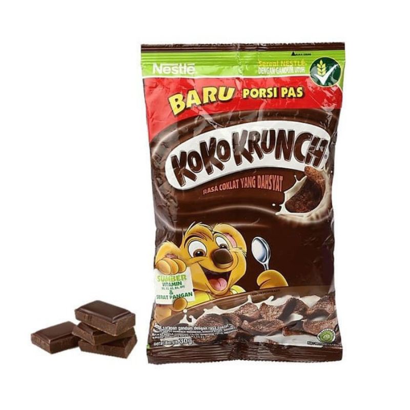 

NESTLE KOKOKRUNCH CEREAL 30 GRAM KOKO KRUNCH MENU SARAPAN MURAH