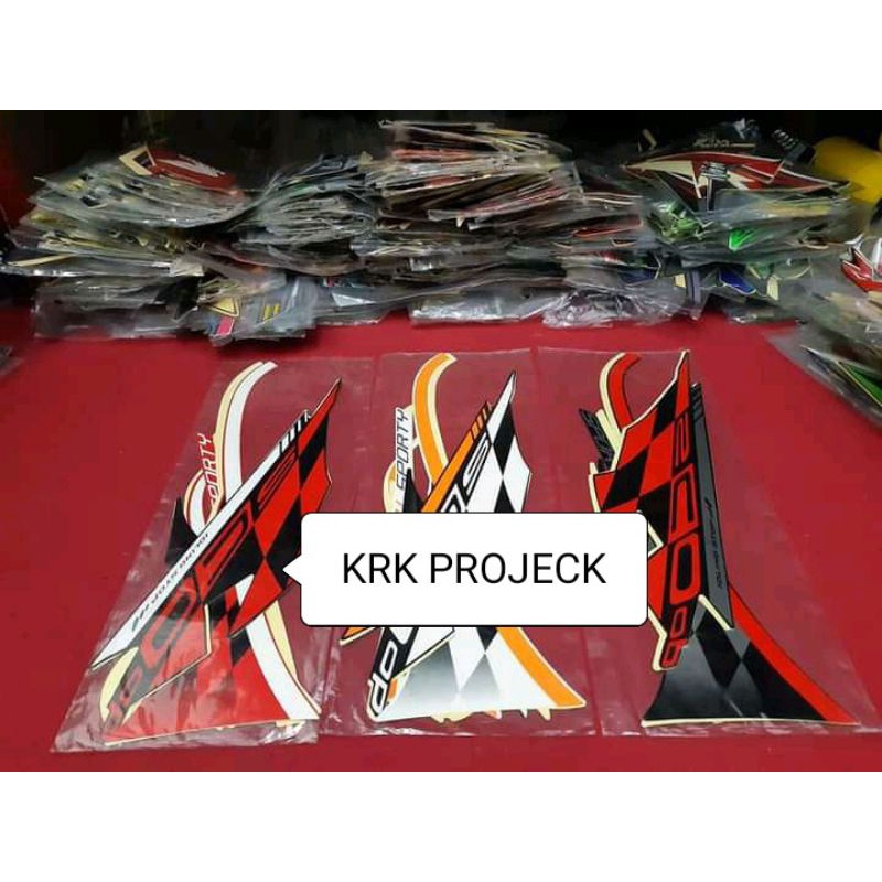 striping stiker lis honda scoopy 2018
