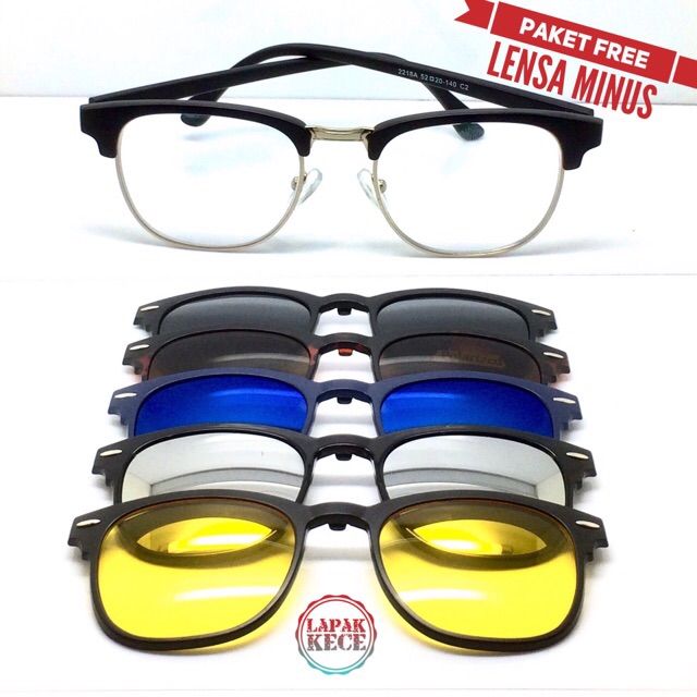 Kacamata Minus Lensa clip on