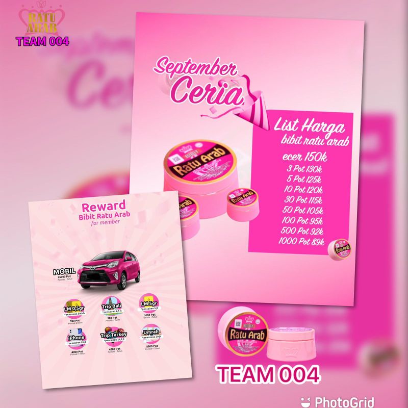 BIBIT RATU ARAB (Kemasan Baru)