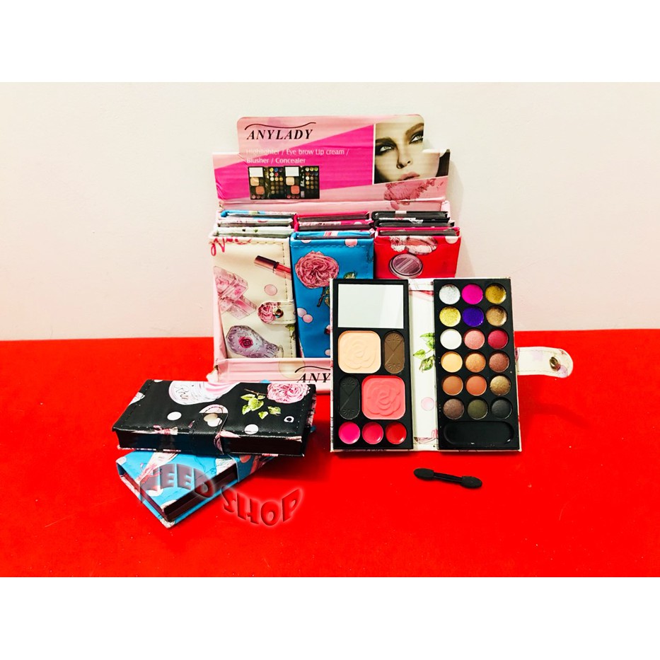 [COVER KAIN] EYESHADOW DOMPET ANYLADY KECIL PALETTE SMALL MAKE UP