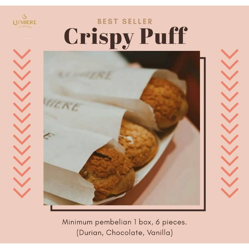 Lu'Miere / Lumiere / Crispy Puff / Kue Artis / Klepon Cake / Kue Klepon / Klepon