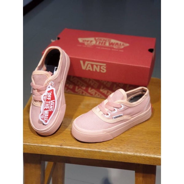 SEPATU ANAK VANS AUTHENTIC PREMIUM HIGH QUALITY PEACH SEPATU ANAK CEWEK