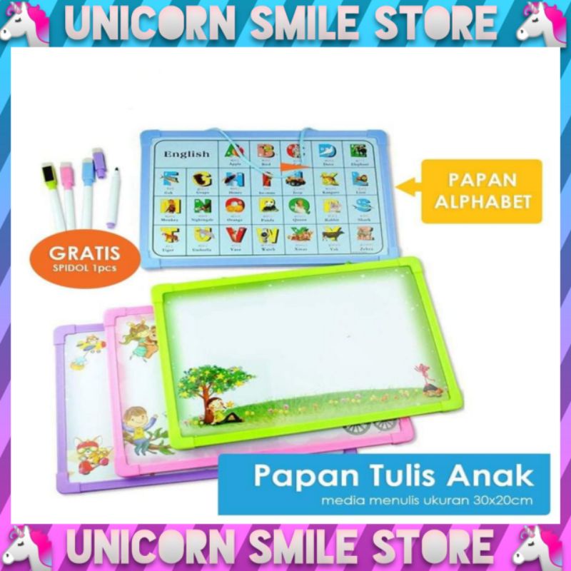 

MAINAN PAPAN TULIS BELAJAR ANAK / MAINAN ANAK PAPAN TULIS 30X20CM PROMO TEMRURAH TERLARIS COD