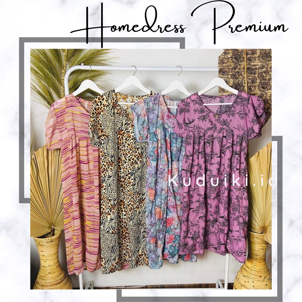 DASTER SAMBUNG PREMIUM BAJU RUMAHAN WANITA / BAJU SANTAI WANITA DASTER MURAH KATUN RAYON PREMIUM VIS
