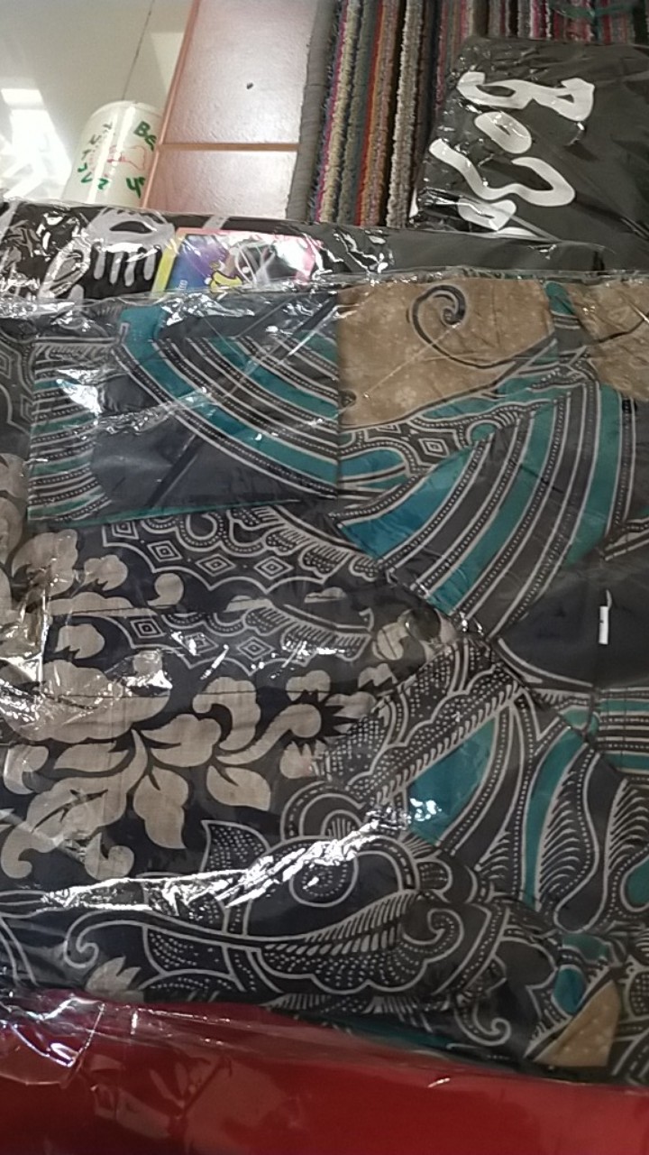 New Kemeja Batik Slimfit Exclusive Original Butik Atasan Batik Seragam M L Xl Xxl Xxxl Xxxxl