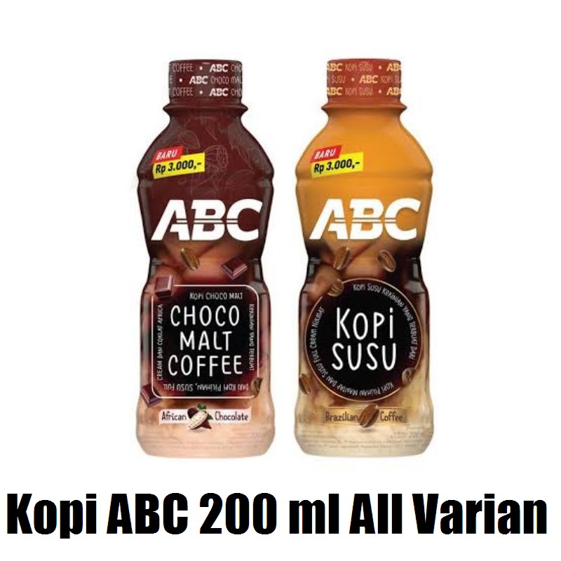 

Kopi ABC Coffee 200 ml All Varian