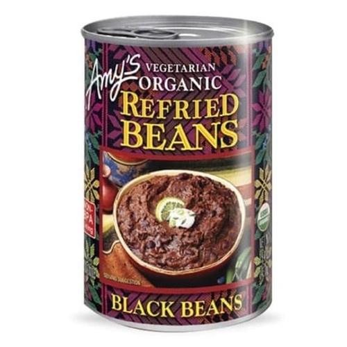 

Amy's Kitchen - Organic Refried Black Beans 411gr