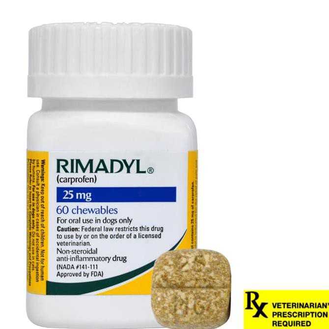 Jual Rimadyl Carprofen 1 Tablet Khusus Anjing Indonesia Shopee Indonesia