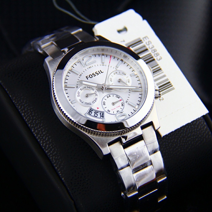 JAM TANGAN WANITA FOSSIL PERFECT BOYFRIEND ES3883/3885/3884 STAINLESSTEEL | ARLOJI CEWEK TALI RANTAI