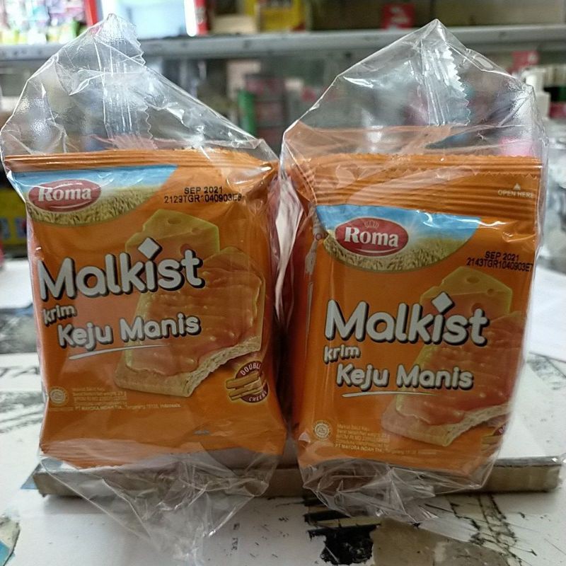 

ROMA Malkis keju cream 23g x 10 pcs