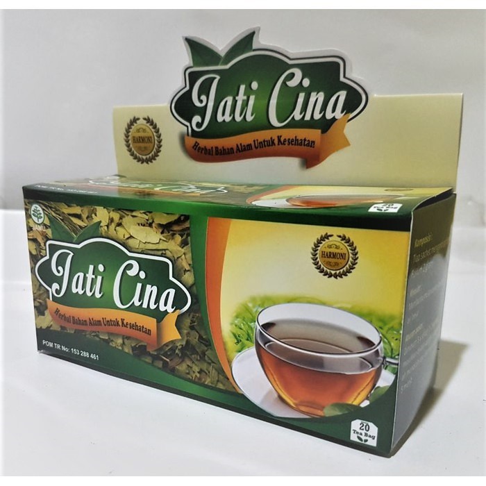 Teh daun jati cina / Teh Celup jati cina Pelangsing Alami