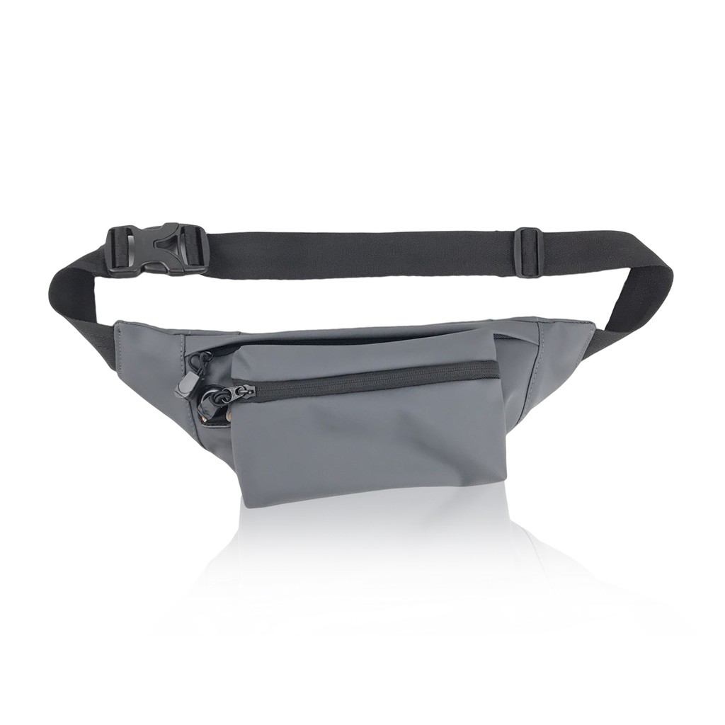 [HOT PRODUK] Waistbag Tas Selempang Pinggang Punggung Pria Wanita Anti Air Waterprof Terbaru - BS