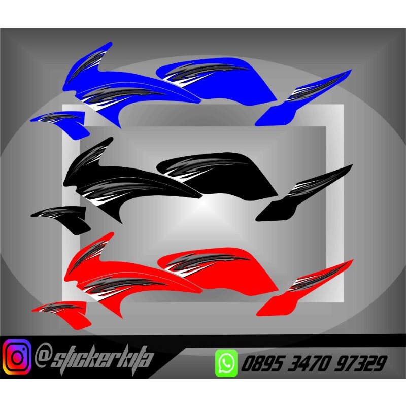 COD Striping ninja rr variasi striping ninja rr sticker ninja rr