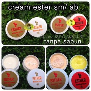CREAM ESTHER ORIGINAL SM WHITENING / AB BLEACHING HOLO PUTRI