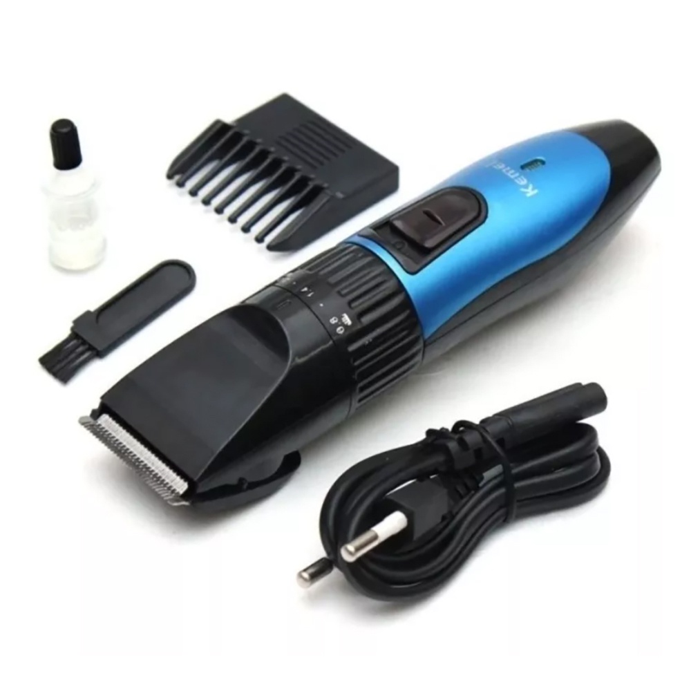 Kemei KM-730 Alat Cukur Portable Electric Hair Trimmer Shaver