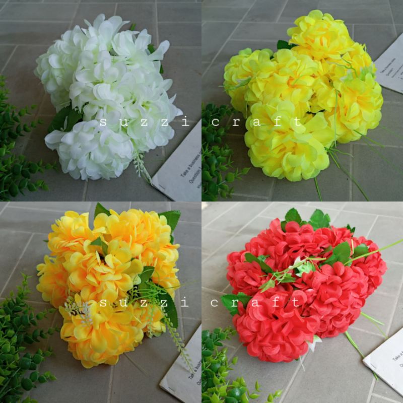 buket bunga Round Chrysanthemum