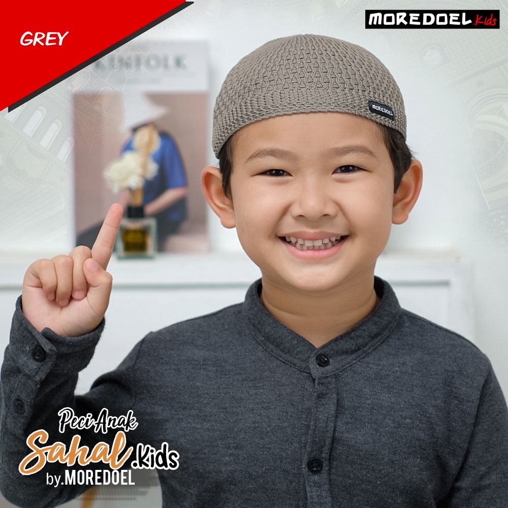 Peci Anak Sahal Moredoel Elastis Lucu Nyaman dipakai Cocok untuk Souvenir Milad dan Syukuran