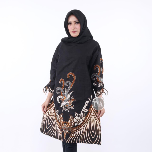 Batik Couple Keluarga Sania Ruffle Ori Ndoro Jowi Dnt Motif Ayam