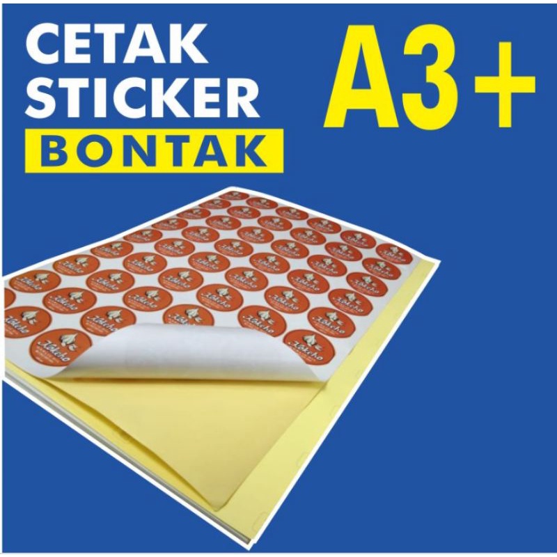 

Cerak stiker bontax A3 free desain