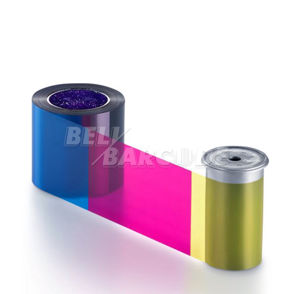 Ribbon Color Printer Kartu Entrust Datacard YMCKT PN: 525100-001-S100