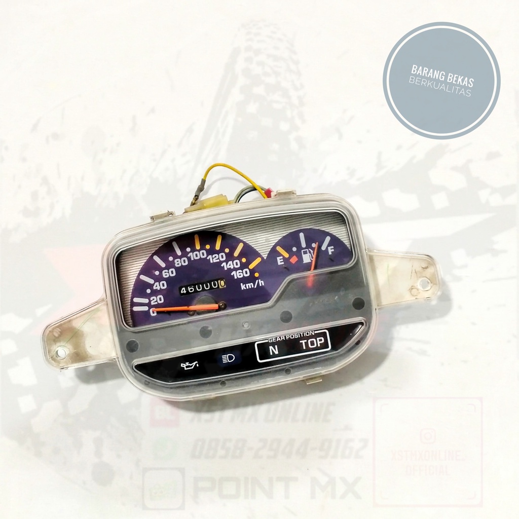 spidometer yamaha f1zr original cabutan 2002 baca ket iklan