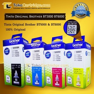 Tinta Original Printer Brother BT5000 BT6000 BT5000C BT5000M BT5000Y BT5000BK Refill Ink 5000 6000