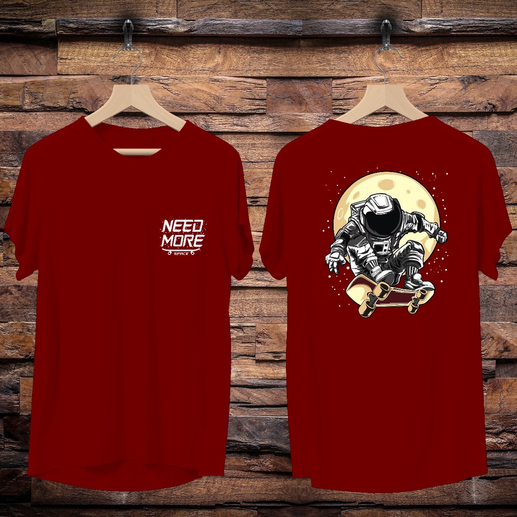 E36 / ASTRO SKATEBOARD MAROON EDITION / KAOS PRIA / KAOS DISTRO / KAOS PRIA MURAH