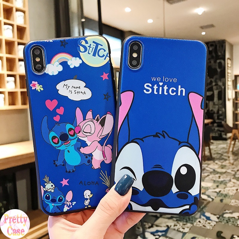 Case Vivo Y20 Y20s Y20i S1 Y12 Y15 Y17 Y11 Y91c Y91 Y93 Y95 Y19 V15 V11 Pro V9 Y71 Y81 V5s V7 Plus Soft Tpu Phone Case Motif Love Stitch