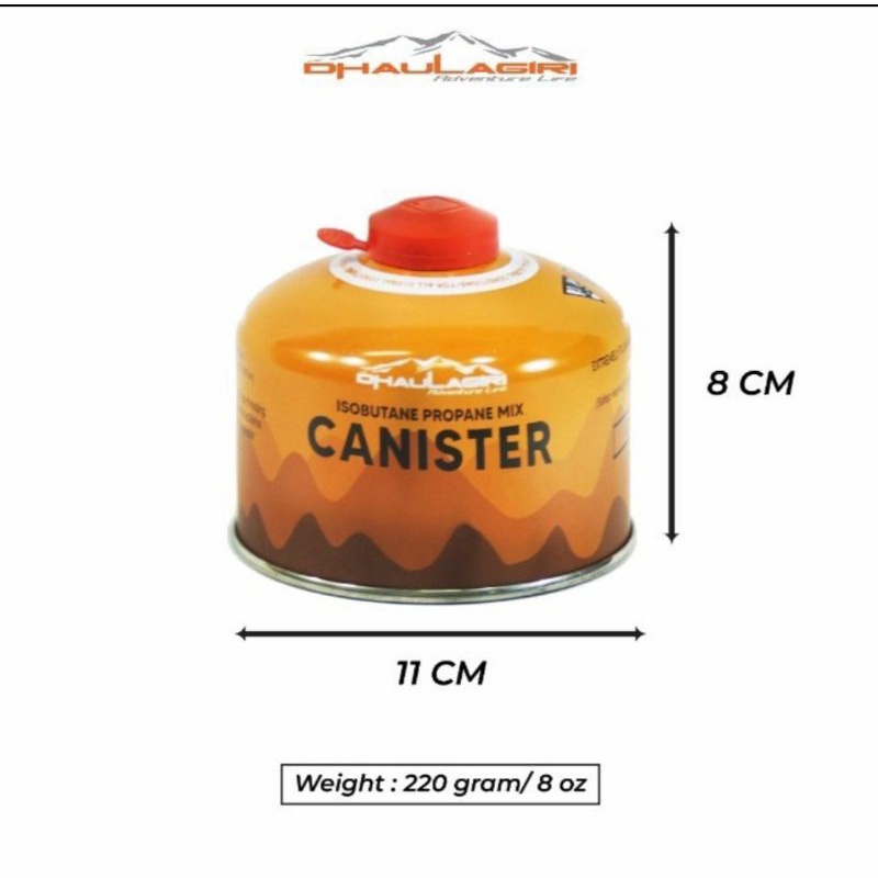 tabung canister dhaulagiri kosongan