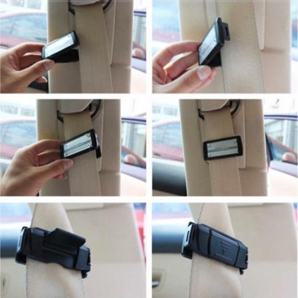 Top 2pcs Belt Safety Adjuster Clip Universal Fastener Extension Meningkatkan Kenyamanan Stop Kontak Seatbelt Stopper