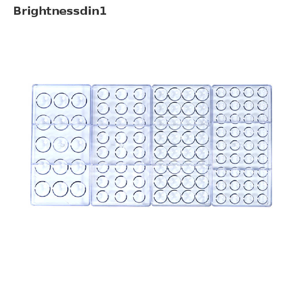 1 In 1 Cetakan Kue / Coklat Bentuk Bola 3D Bahan Polycarbonate Tebal
