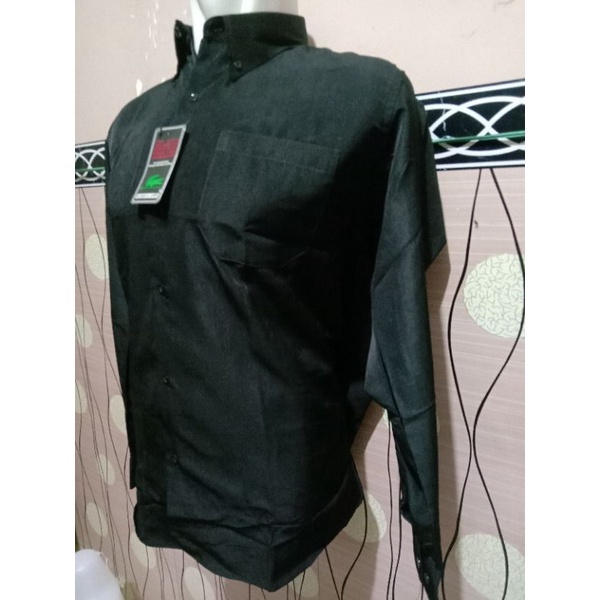 KEMEJA PRIA DEWASA/KEMEJA MEREK COCCODRILLO LENGAN PANJANG/KEMEJA WARNA HITAM/KEMEJA WARNA NAVY