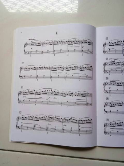 Buku piano Duvernoy 25 Elementary Studies opus 176