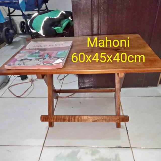 GXI MEJA  LIPAT  BELAJAR KAYU  MAHONI  Shopee Indonesia GXI MEJA  LIPAT  BELAJAR KAYU  MAHONI  Shopee Indonesia