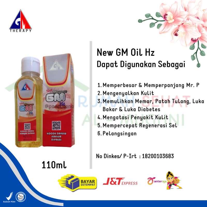 New Gm Oil Hz Solusi Memperbesar & Memperpanjang Mr. P dan Regenerasi Sel Kulit