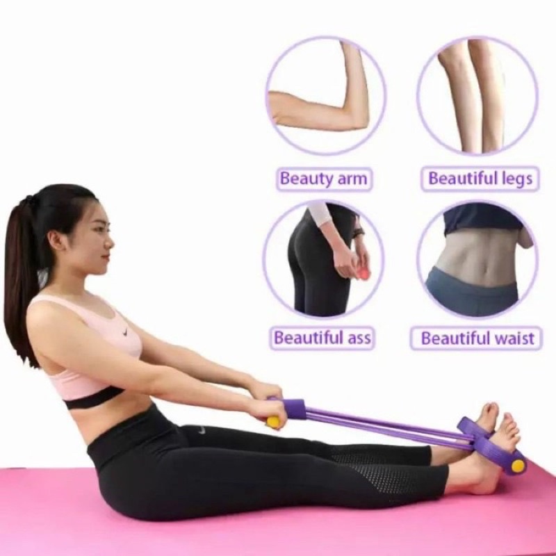 SEN - Alat Olahraga Tummy Trimmer Pedal Tarik Latihan Sif Up Gym Fitnes