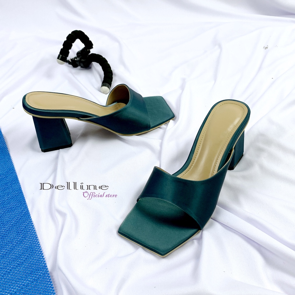 sendal wanita delline premium  hak 7 cm besti